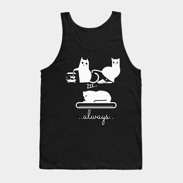 cute cats shirt for your gift Tank Top by PJ SHIRT STYLES